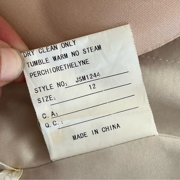 Sottero and Midgley Satin Cream Wedding Dress - Picture 9 of 15